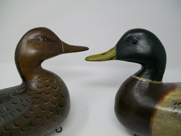 Perdew Style Mallards with Weights- Pair by Dennis Entwistle  (#3154)