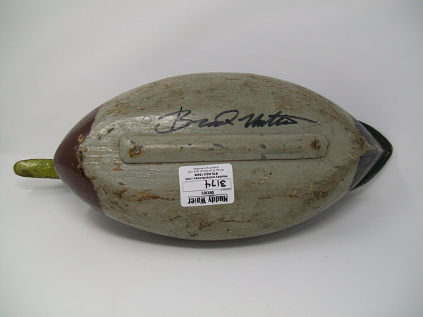 Tube Dawson Mallard Drake - Hageman overpaint - Circa 1920's