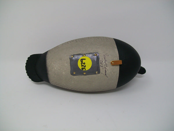 Rick Brown Redhead Drake, Slightly Turned Head, Third Size, Signed  (#3229)