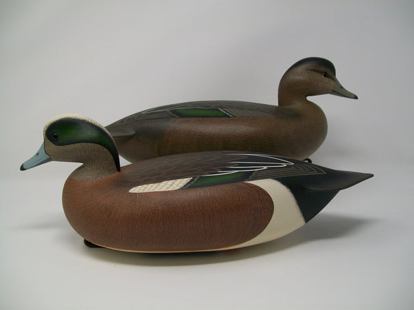 Rick Brown, Pair of Widgeon, Signed and Dated   (#3274)