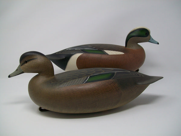 Rick Brown, Pair of Widgeon, Signed and Dated   (#3274)