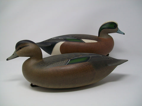 Rick Brown, Pair of Widgeon, Signed and Dated   (#3274)