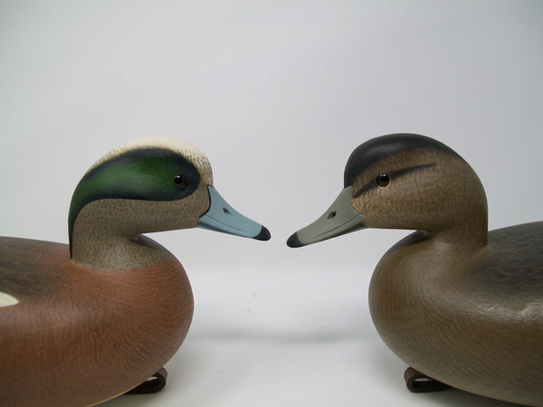 Rick Brown, Pair of Widgeon, Signed and Dated   (#3274)