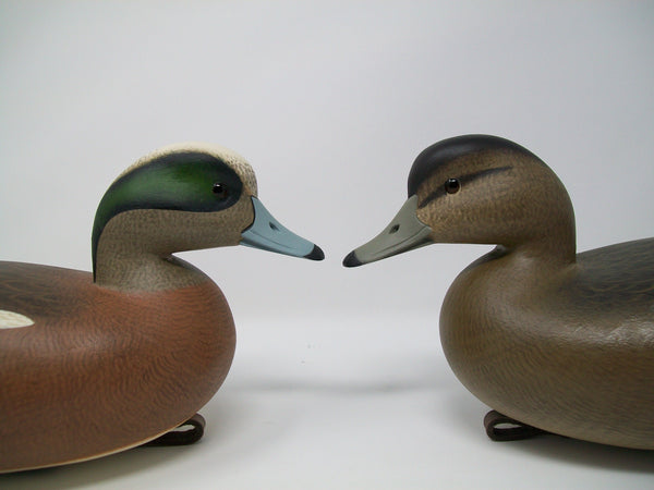 Rick Brown, Pair of Widgeon, Signed and Dated   (#3274)