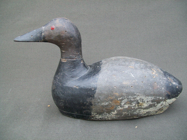 Hollow Canvasback with bottom board - Midwest - Circa 1930's.  (#332)