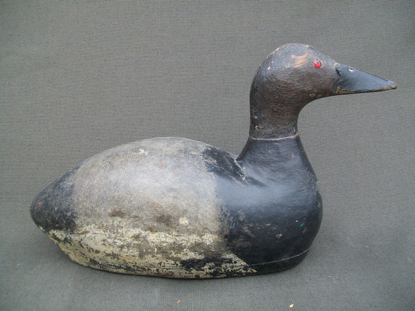 Hollow Canvasback with bottom board - Midwest - Circa 1930's.  (#332)