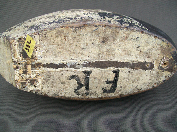 Hollow Canvasback with bottom board - Midwest - Circa 1930's.  (#332)