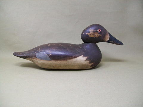 Mason Canvasback Hen Detroit Grade Mostly Repainted, Circa 1920's   (#3338)