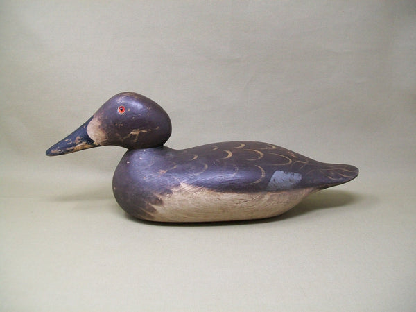 Mason Canvasback Hen Detroit Grade Mostly Repainted, Circa 1920's   (#3338)