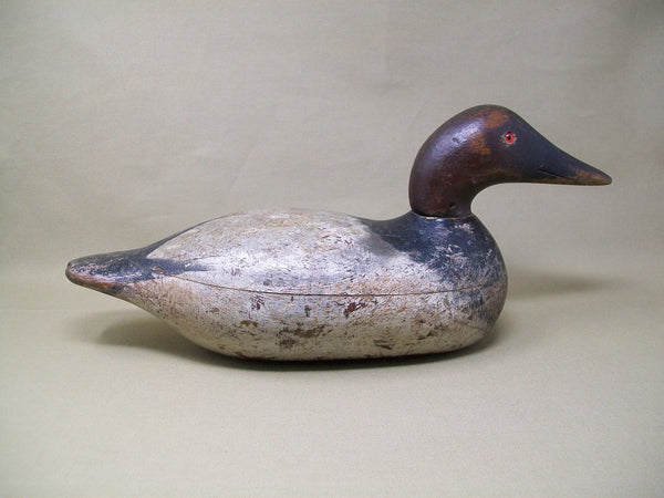 Rare Hollow Mason Challenge Grade Canvasback, Original Paint  (#3339)