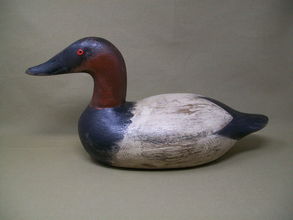 Senica Lake Canvasback Drake, Circa 1920's  (#3343)