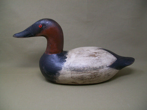 Senica Lake Canvasback Drake, Circa 1920's  (#3343)