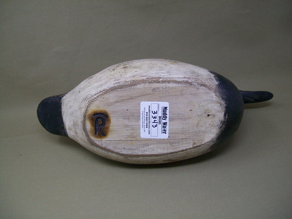 Senica Lake Canvasback Drake, Circa 1920's  (#3343)