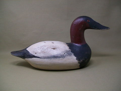 Senica Lake Canvasback, Circa 1920's, Some Original Paint   (#3348)