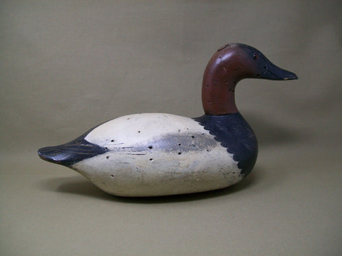 Chesapeake Bay Mason Canvasback Drake, Circa 1920's  (#3349)