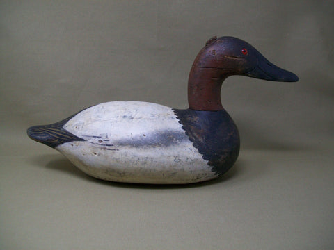 Chesapeake Bay Mason Premier Canvasback Drake, Circa 1920's  (#3350)