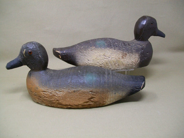 Animal Trap Blue Wing Teal Pair, Stamped  (#3365)