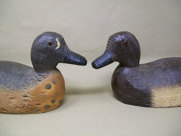 Animal Trap Blue Wing Teal Pair, Stamped  (#3365)