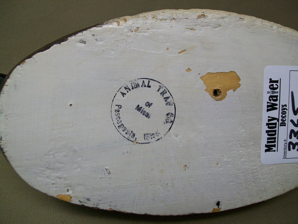 Animal Trap Blue Wing Teal Pair, Stamped  (#3365)