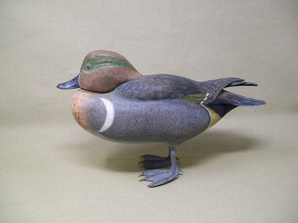 Full Size Standing Green Wing Teal (#3366)