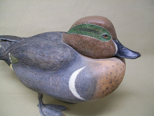 Full Size Standing Green Wing Teal (#3366)