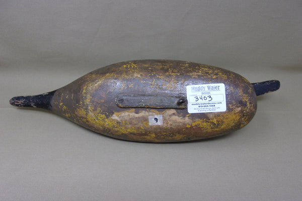 Mason Pintail Hen, Mostly Original Paint, Circa 1920's  (#3403)