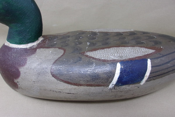 George "Skippy" Barto Mallard Drake, All Original Paint, Circa 1930  (#3412)