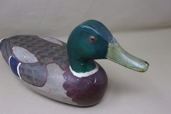 George "Skippy" Barto Mallard Drake, All Original Paint, Circa 1930  (#3412)