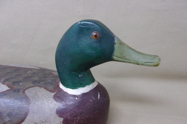 George "Skippy" Barto Mallard Drake, All Original Paint, Circa 1930  (#3412)