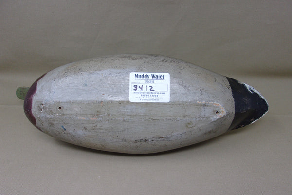 George "Skippy" Barto Mallard Drake, All Original Paint, Circa 1930  (#3412)