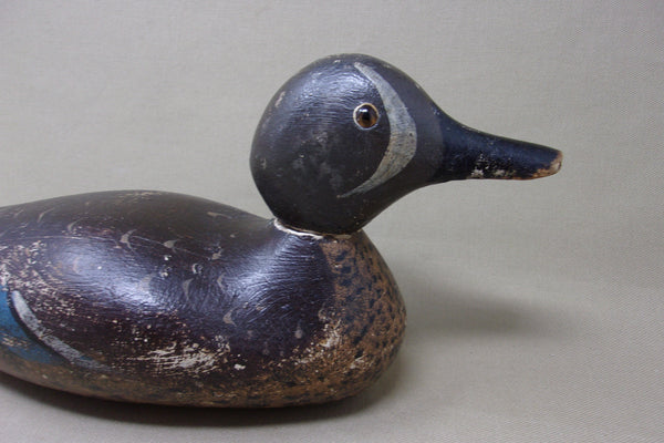 Mason Blue Wing Teal, Original Circa 1910's  (#3431)