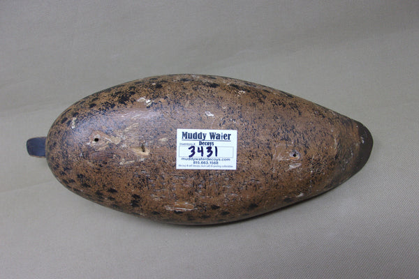 Mason Blue Wing Teal, Original Circa 1910's  (#3431)