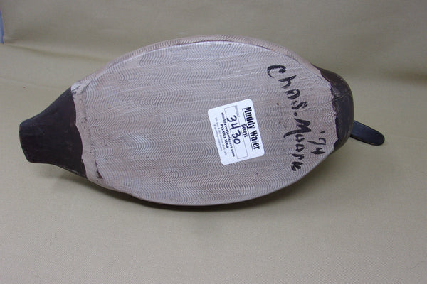 Charlie Moore Canvasback Hen, Signed & Dated   (#3434)