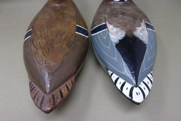 Perdew Mallard  Rigmate Pair- Worley Rig Brand, Circa 1930's  (#3436)