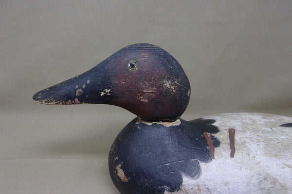 Mason Canvasback Drake, Original Paint (#3448)