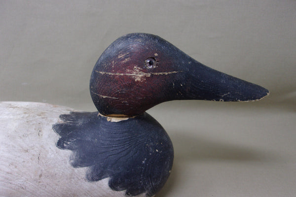 Mason Canvasback, Detroit Grade, Original Paint Circa 1920's  (#3449)