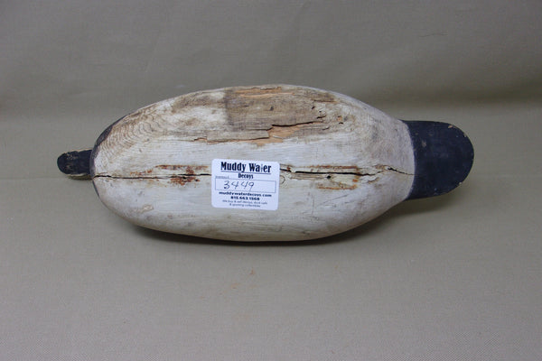 Mason Canvasback, Detroit Grade, Original Paint Circa 1920's  (#3449)