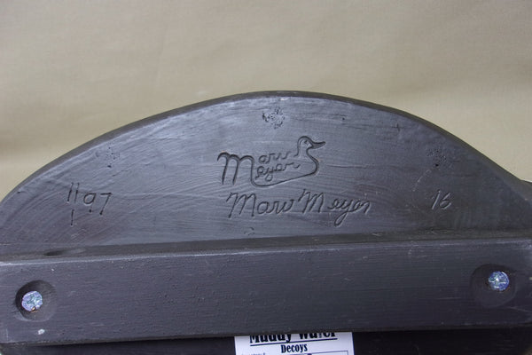 Marv Meyer Working Coot with Keel, signed/dated  (#3468)