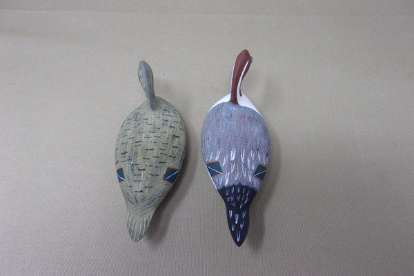 Wilfred Bush Quarter Size Pintails Pair  (#3476)