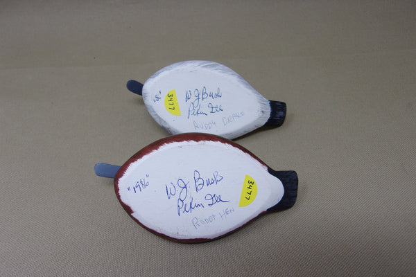 Wilfred Bush Mini Ruddy Ducks Pair (#3477)