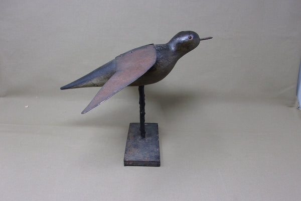 Mason Style Dove with Metal Wings (#3492)