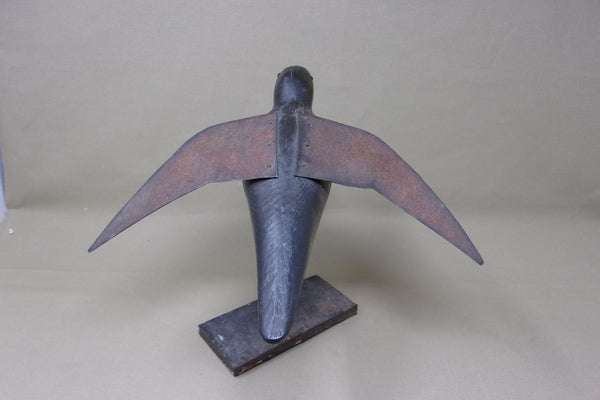 Mason Style Dove with Metal Wings (#3492)
