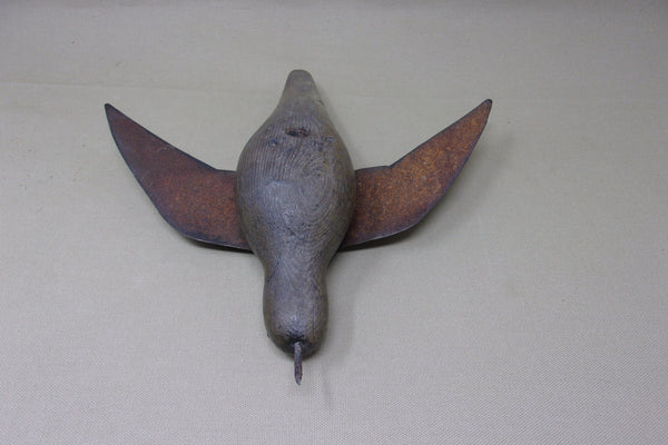 Mason Style Dove with Metal Wings (#3492)