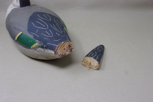 Pintails Pair, Drake has unique removable tail, Circa 1910-30's (#3533)