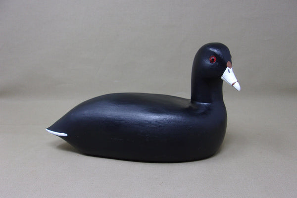 Willard Chauvin Coot, Raceland Louisiana, branded/signed  (#3538)