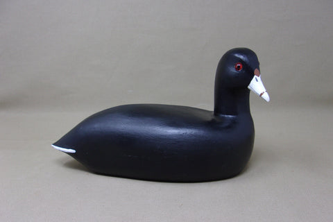 Willard Chauvin Coot, Raceland Louisiana, branded/signed  (#3538)