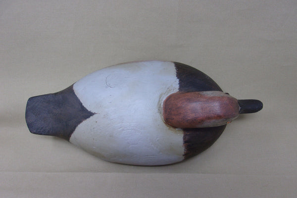 Low Head Canvasback Drake Schmidt Influence, by Larry Reno, Branded (#3556)