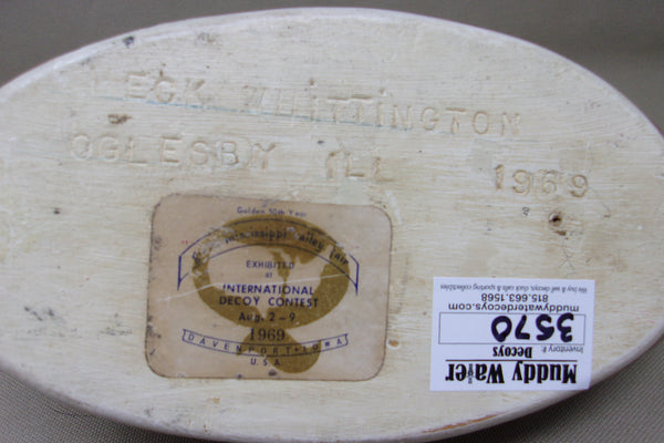 Heck Whittington Blue Wing Teal (#3570)