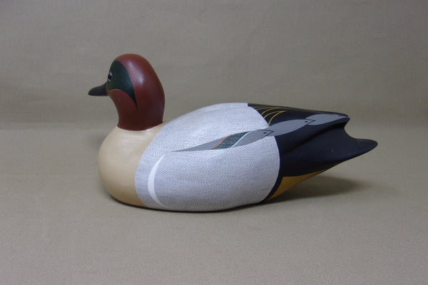 Dave Frier Green Wing Teal Drake  (#3575)