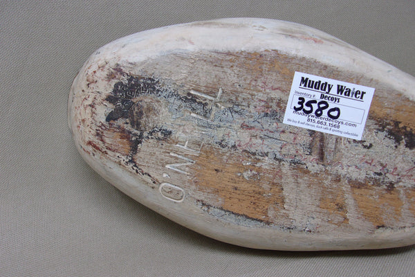 Bufflehead Drake, Original Paint, O'Neill Brand, Circa 1940's  (#3580)
